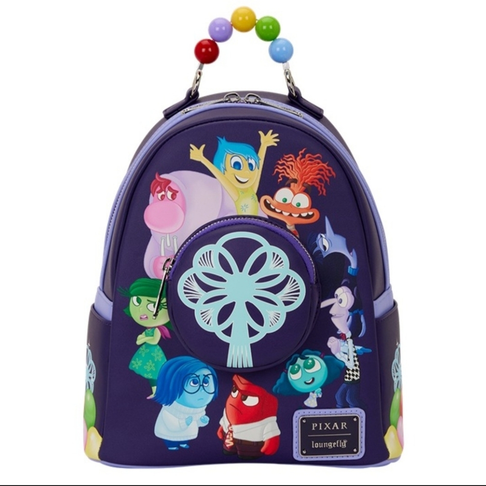 Loungefly Pixar Inside Out Light Up  Mini Backpack. Price Is Firm